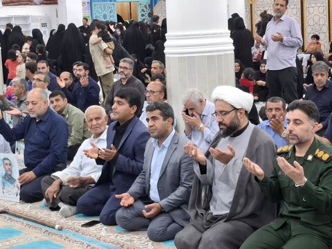 تصاویر/ برگزاری مراسم چهلم شهدای اقتدار در جم