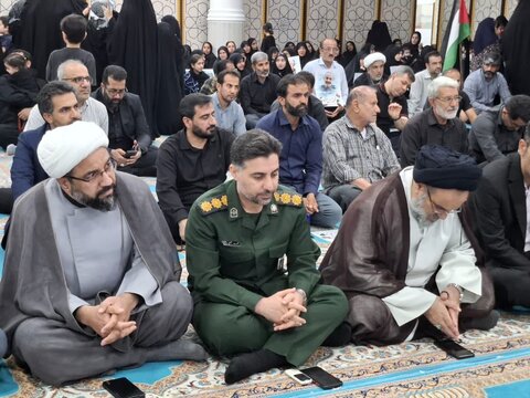 تصاویر/ برگزاری مراسم چهلم شهدای اقتدار در جم