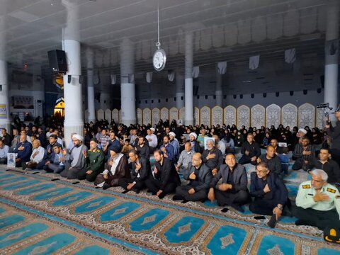 تصاویر/ برگزاری مراسم چهلم شهدای اقتدار در جم