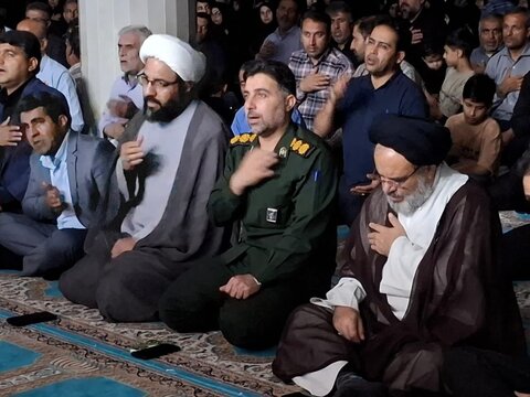 تصاویر/ برگزاری مراسم چهلم شهدای اقتدار در جم