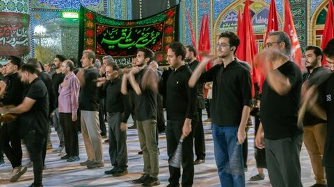 تصاویر/سوگواره هیئت حضرت رقیه(س) و هیئت بیت الرقیه (س) در نجف ایران