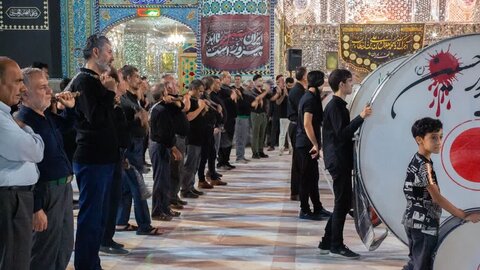 تصاویر/سوگواره هیئت حضرت رقیه(س) و هیئت بیت الرقیه (س) در نجف ایران