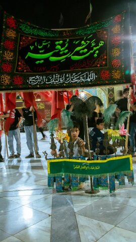 تصاویر/سوگواره هیئت حضرت رقیه(س) و هیئت بیت الرقیه (س) در نجف ایران