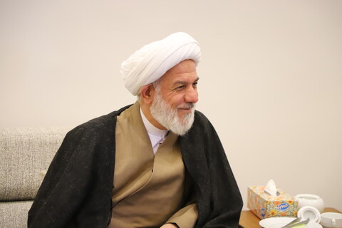 تصاویر | دیدار مدیر دفتر نمایندگی ولی فقیه در جمهوری آذربایجان با مدیر حوزه علمیه استان آذربایجان شرقی