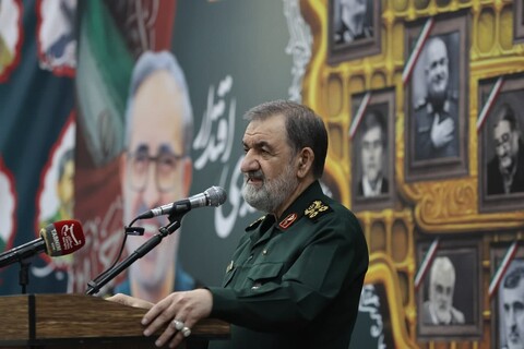 تصاویر /  مراسم چهلمین روز شهادت سپهبد شهید علی شادمانی و شهدای حمله رژیم صهیونسیتی در همدان