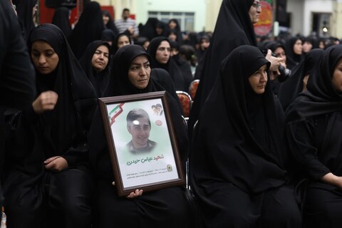 تصاویر /  مراسم چهلمین روز شهادت سپهبد شهید علی شادمانی و شهدای حمله رژیم صهیونسیتی در همدان