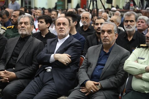 تصاویر /  مراسم چهلمین روز شهادت سپهبد شهید علی شادمانی و شهدای حمله رژیم صهیونسیتی در همدان