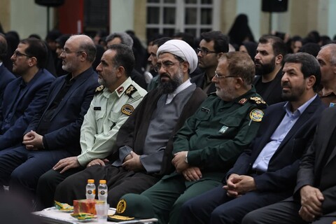 تصاویر /  مراسم چهلمین روز شهادت سپهبد شهید علی شادمانی و شهدای حمله رژیم صهیونسیتی در همدان