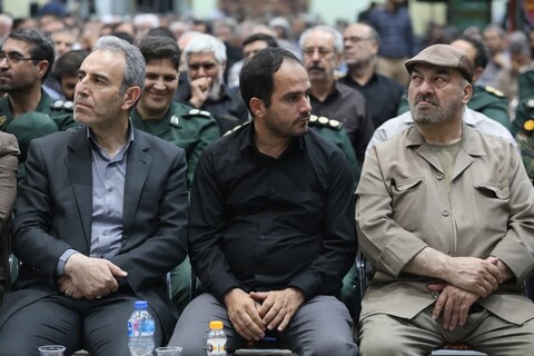 تصاویر /  مراسم چهلمین روز شهادت سپهبد شهید علی شادمانی و شهدای حمله رژیم صهیونسیتی در همدان