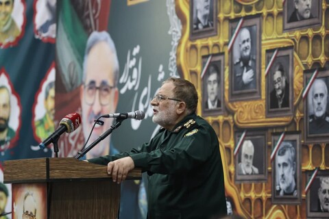 تصاویر /  مراسم چهلمین روز شهادت سپهبد شهید علی شادمانی و شهدای حمله رژیم صهیونسیتی در همدان