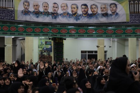 تصاویر /  مراسم چهلمین روز شهادت سپهبد شهید علی شادمانی و شهدای حمله رژیم صهیونسیتی در همدان