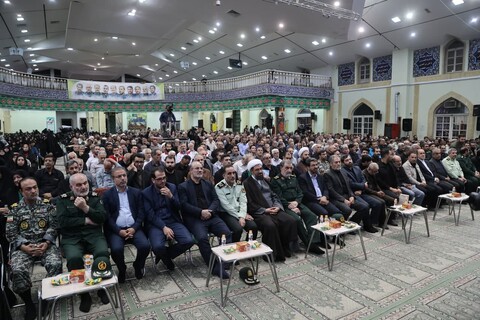 تصاویر /  مراسم چهلمین روز شهادت سپهبد شهید علی شادمانی و شهدای حمله رژیم صهیونسیتی در همدان