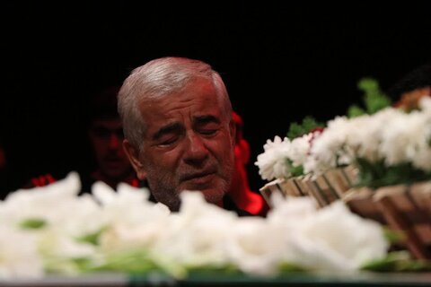 تصاویر/ مراسم استقبال از شهدای تازه تفحص شده از مناطق عملیاتی دوپازا و حاج عمران در مسجد جنرال ارومیه