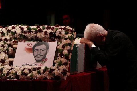 تصاویر/ مراسم استقبال از شهدای تازه تفحص شده از مناطق عملیاتی دوپازا و حاج عمران در مسجد جنرال ارومیه