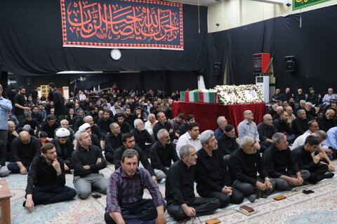 تصاویر/ مراسم استقبال از شهدای تازه تفحص شده از مناطق عملیاتی دوپازا و حاج عمران در مسجد جنرال ارومیه