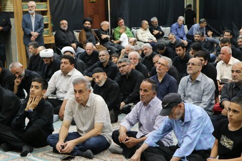 تصاویر/ مراسم استقبال از شهدای تازه تفحص شده از مناطق عملیاتی دوپازا و حاج عمران در مسجد جنرال ارومیه