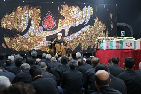 تصاویر/ مراسم استقبال از شهدای تازه تفحص شده از مناطق عملیاتی دوپازا و حاج عمران در مسجد جنرال ارومیه