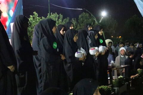 تصاویر/ تجمع عظیم دختران حاج قاسم در ارومیه