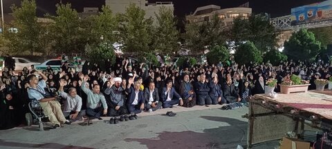 تصاویر/ تجمع عظیم دختران حاج قاسم در ارومیه