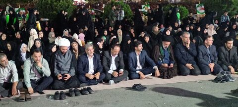 تصاویر/ تجمع عظیم دختران حاج قاسم در ارومیه