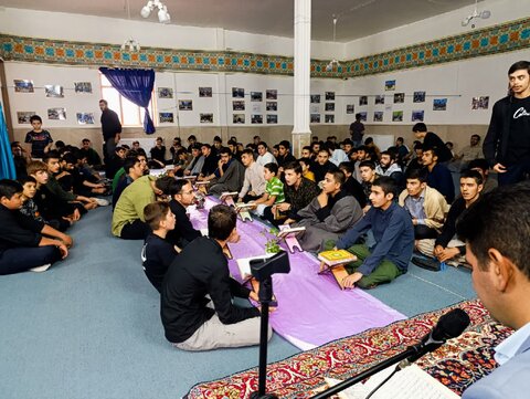 اختتامیه دوره نخبگانی حوزه علمیه امیرالمومنین علیه السلام قروه درگزین