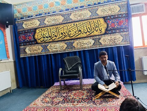 اختتامیه دوره نخبگانی حوزه علمیه امیرالمومنین علیه السلام قروه درگزین