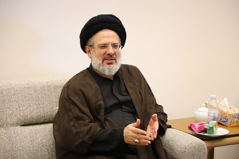 تصاویر | دیدار معاون امور بین‌الملل حوزه‌های علمیه با مدیر حوزه علمیه استان آذربایجان شرقی