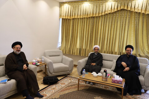 تصاویر | دیدار معاون امور بین‌الملل حوزه‌های علمیه با مدیر حوزه علمیه استان آذربایجان شرقی