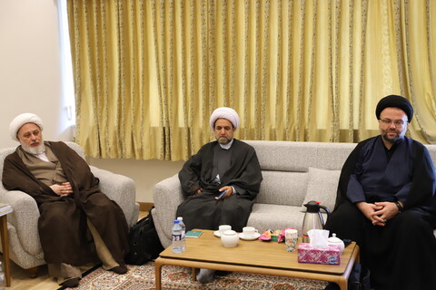 تصاویر | دیدار معاون امور بین‌الملل حوزه‌های علمیه با مدیر حوزه علمیه استان آذربایجان شرقی