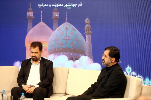 تصاویر/ افتتاحیه آغاز پخش HD شبکه‌ قم