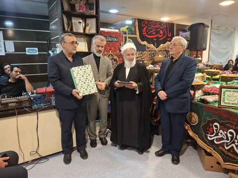 تصاویر/همایش تجلیل از پیرغلامان و خادمان کاشان آران بیدگل دربیمارستان آیت الله یثربی