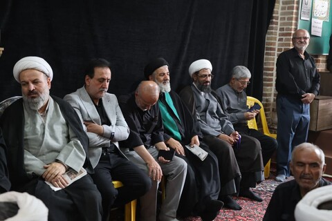 تصاویر /  دوازدهمین سالروز درگذشت آیت الله محسن محقق: