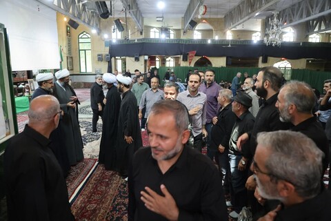 تصاویر /  مراسم گرامیداشت چهلمین روز شهادت حجت الاسلام والمسلمین ترکاشوند و شهید امین کریمی در همدان