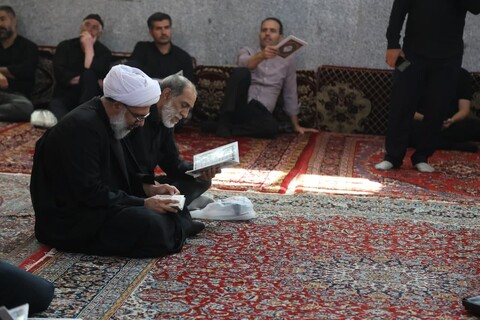 تصاویر /  مراسم گرامیداشت چهلمین روز شهادت حجت الاسلام والمسلمین ترکاشوند و شهید امین کریمی در همدان