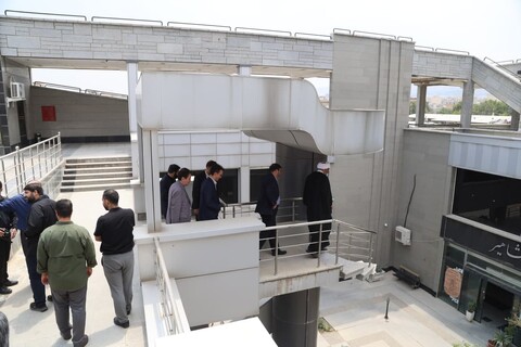 تصاویر / بازدید امام جمعه همدان از ظرفیت‌های فرهنگی موجود در سطح شهر