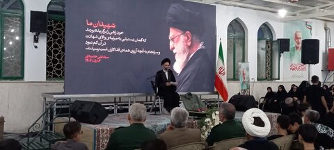 تصاویر/بزرگداشت شهید جاویدالاثر پاسدار سرافراز، شهید محمد ذوالفقارپور درنوش آباد