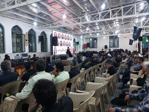 تصاویر/بزرگداشت شهید جاویدالاثر پاسدار سرافراز، شهید محمد ذوالفقارپور درنوش آباد