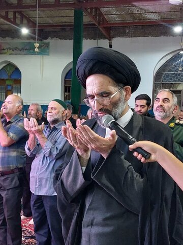 تصاویر/بزرگداشت شهید جاویدالاثر پاسدار سرافراز، شهید محمد ذوالفقارپور درنوش آباد