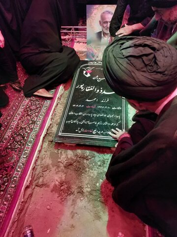 تصاویر/بزرگداشت شهید جاویدالاثر پاسدار سرافراز، شهید محمد ذوالفقارپور درنوش آباد