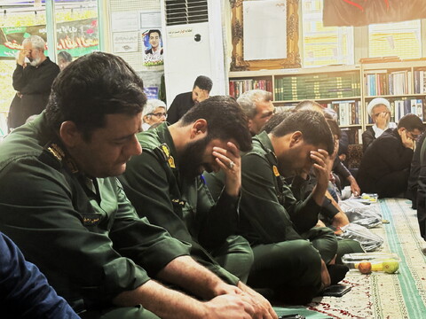 تصاویر / مراسم اربعین ارتحال شهید ایزدی " حاج رمضان " و شهید احسان قاسمی
