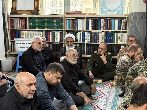 تصاویر / مراسم اربعین ارتحال شهید ایزدی " حاج رمضان " و شهید احسان قاسمی