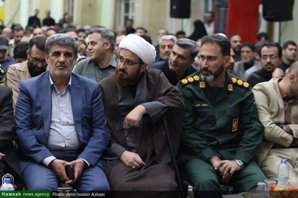 تصاویر / مراسم چهلمین روز شهادت سپهبد شهید علی شادمانی و شهدای حمله رژیم صهیونسیتی در همدان