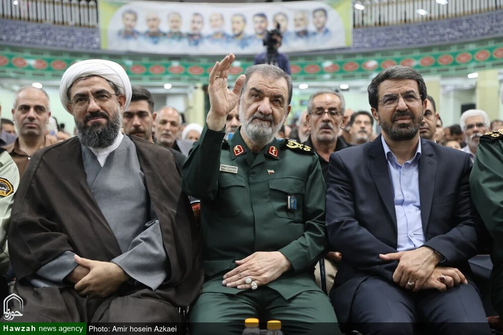 تصاویر / مراسم چهلمین روز شهادت سپهبد شهید علی شادمانی و شهدای حمله رژیم صهیونسیتی در همدان