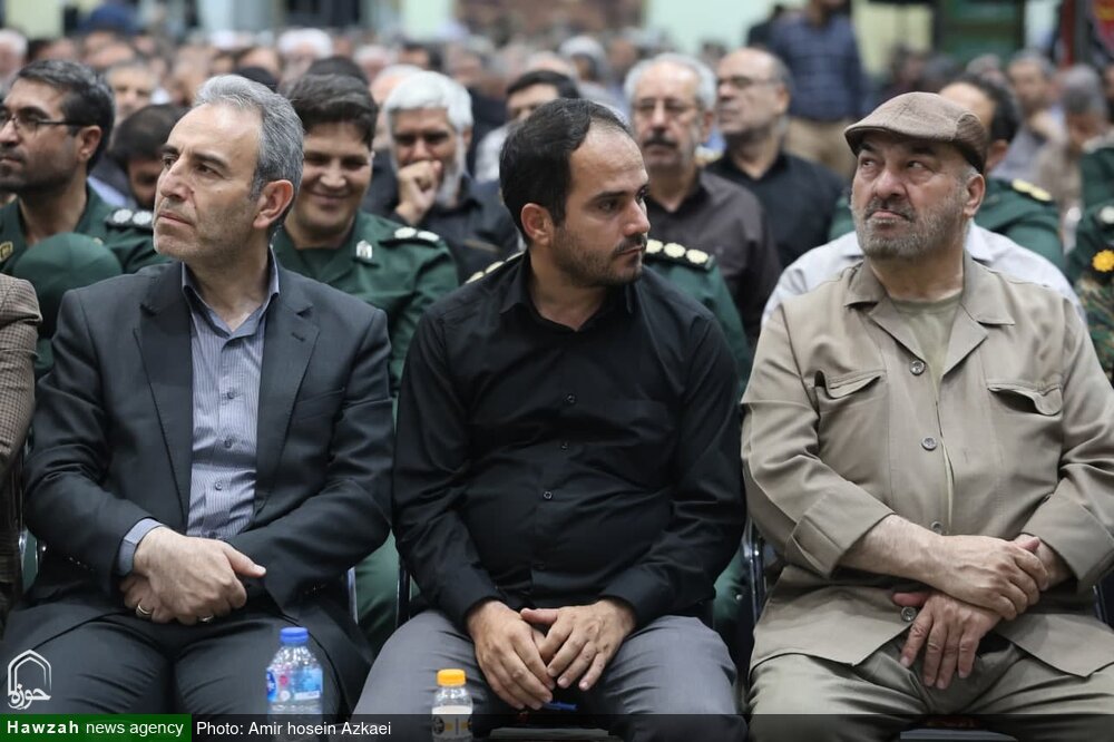 تصاویر / مراسم چهلمین روز شهادت سپهبد شهید علی شادمانی و شهدای حمله رژیم صهیونسیتی در همدان