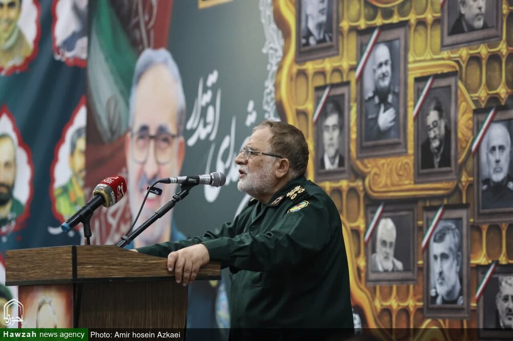 تصاویر / مراسم چهلمین روز شهادت سپهبد شهید علی شادمانی و شهدای حمله رژیم صهیونسیتی در همدان