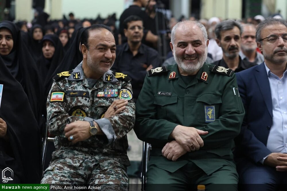 تصاویر / مراسم چهلمین روز شهادت سپهبد شهید علی شادمانی و شهدای حمله رژیم صهیونسیتی در همدان