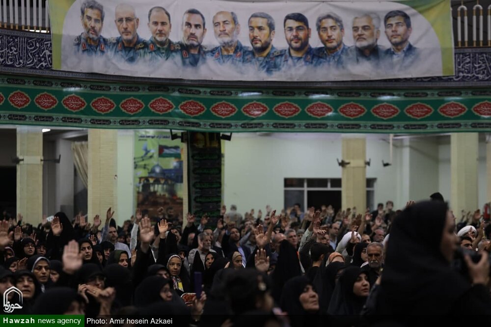 تصاویر / مراسم چهلمین روز شهادت سپهبد شهید علی شادمانی و شهدای حمله رژیم صهیونسیتی در همدان