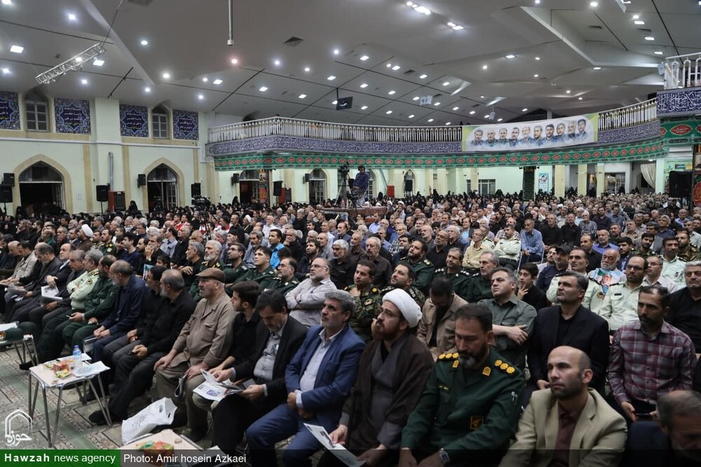 تصاویر / مراسم چهلمین روز شهادت سپهبد شهید علی شادمانی و شهدای حمله رژیم صهیونسیتی در همدان