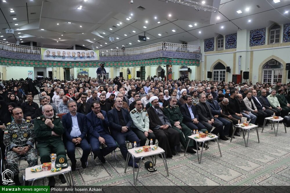 تصاویر / مراسم چهلمین روز شهادت سپهبد شهید علی شادمانی و شهدای حمله رژیم صهیونسیتی در همدان