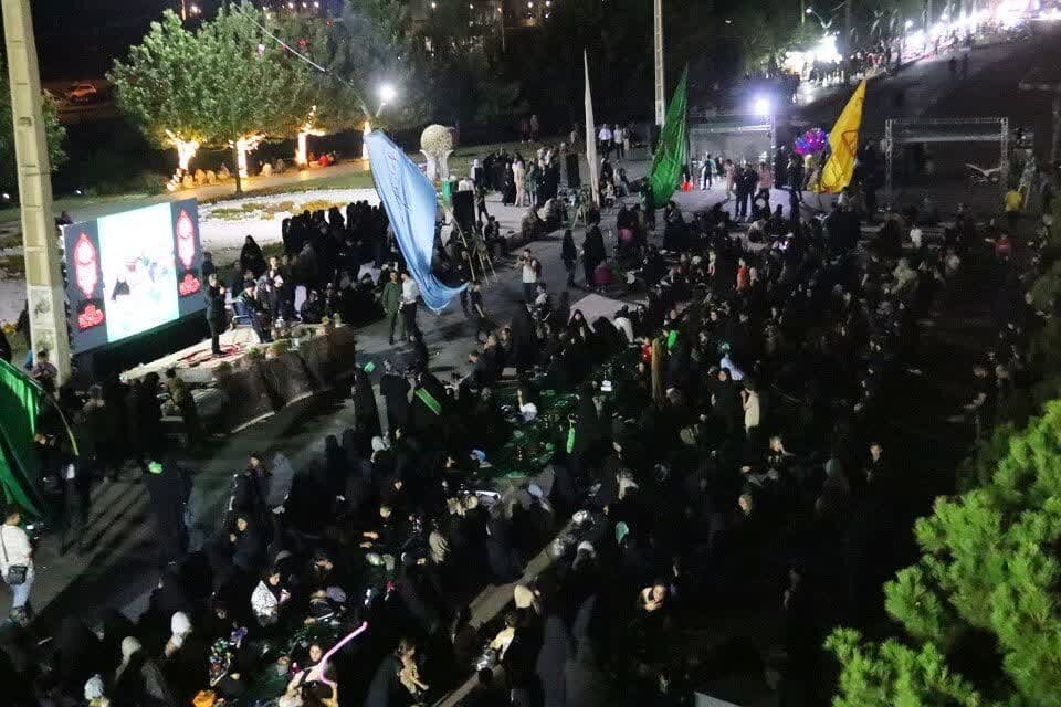 تصاویر/ تجمع عظیم دختران حاج قاسم در ارومیه